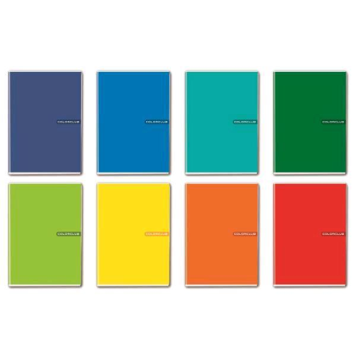 BLASETTI COLORCLUB QUADERNO A5 80 GR QUADRETTI Q 20 FOGLI CONF 10 Pz.